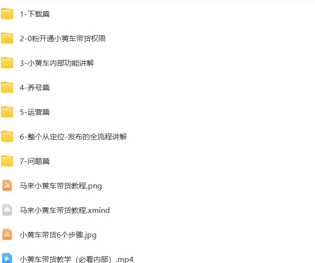tiktok小黄车带货视频教程，tiktok跨境电商(全套课程)【Ad-0034】